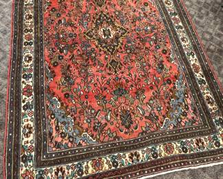 Hand Knotted Hamadan 6'9" x 9'2"