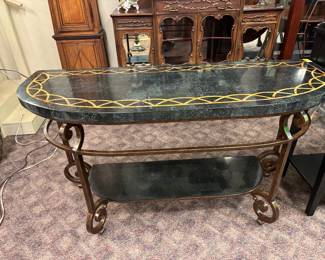 Marble Top Console