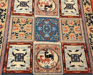 Detail of Pattern w/ animals, deer, etc.