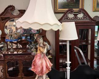 Large Figural Lamp