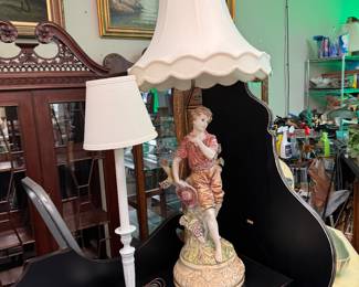 Matching Figural Lamp