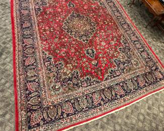 9'6" x 12'6" Hand Knotted Persian Rug