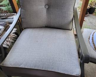 Patio Chair with Cushions (2 available)