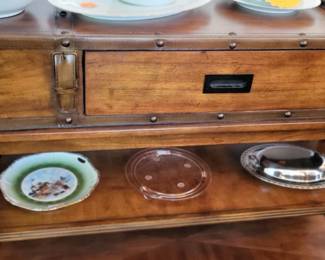 Vintage Trunk Styled Console