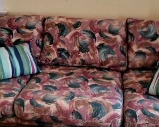 Vintage Rattan Sofa