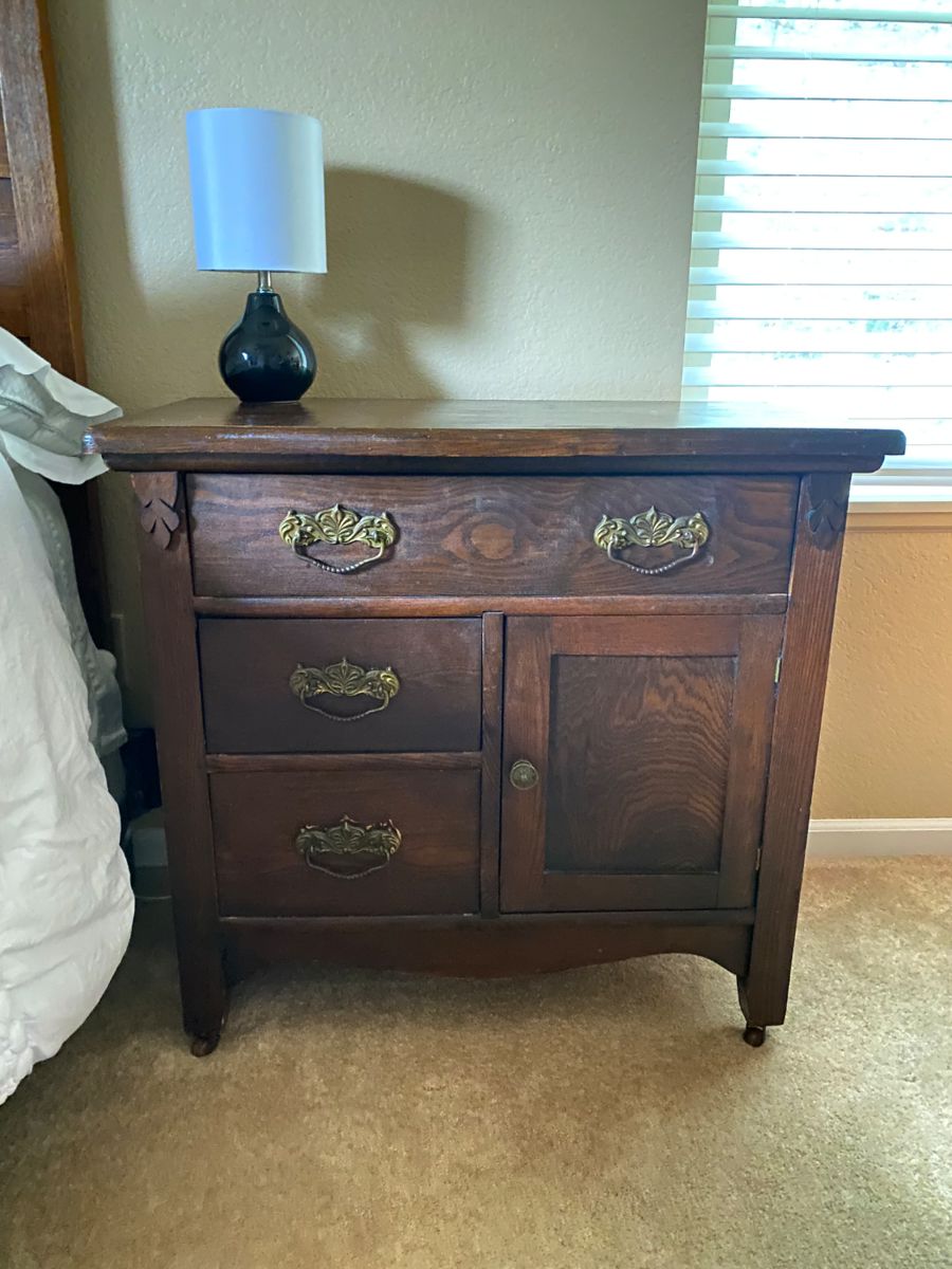 antique pot cupboard