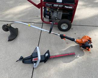 Subaru generator, weed wacker, hedge trimer 