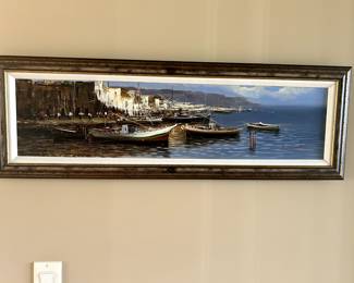 Painting. (35" by 12")