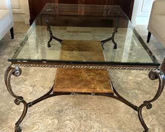 Living Room Glass Coffee Table