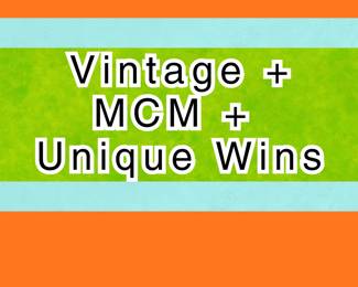 Vintage + MCM + Unique Wins