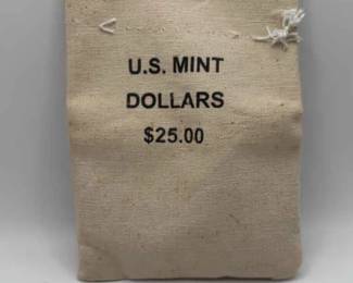 $25 Of 1999 Susan B. Anthony Dollar Coins