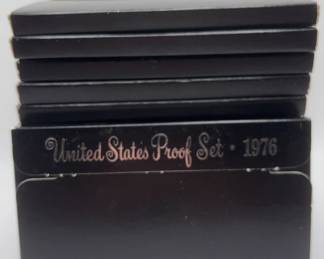 Collection Of 14 1976 United States Proof Sets