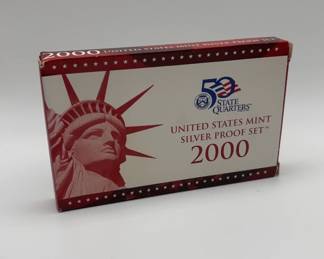 2000 United States Mint Silver Proof Set