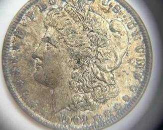 1901O Morgan Silver Dollar