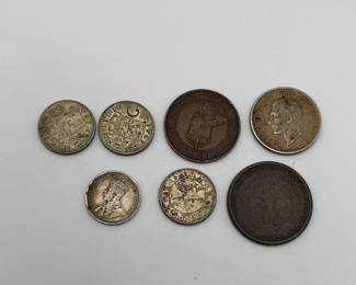 Foreign Coins From The 1800s And 1900s