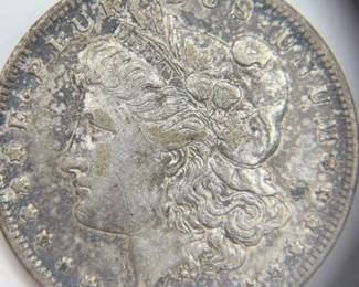1890O Morgan Silver Dollar