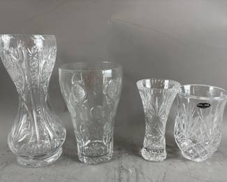 Lead Crystal Vases & More