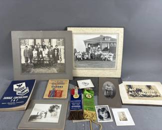 Cabinet Cards, Navy Book & Grange Medals