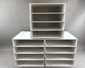 3 Scrapbook Paper Storage Cubes