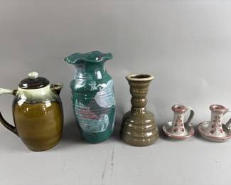 Pfalzgraff Drip Coffee & Unique Pottery Pieces