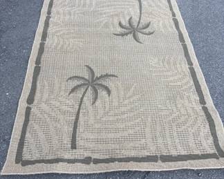 Palm Tree Area Rug