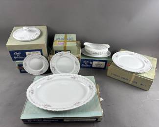 Vintage Princess House Porcelain With Boxes