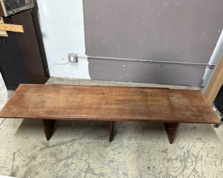 MCM Short Wood Coffee Table