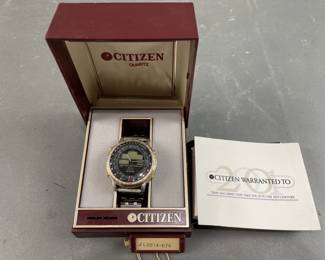 Vintage Citizen New Wingman Watch