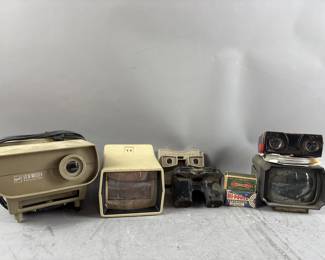 Viewmasters, Magnum Slide Viewer & More