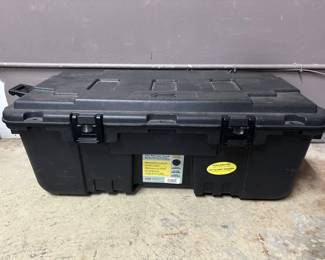 Plano Black Storage Bin