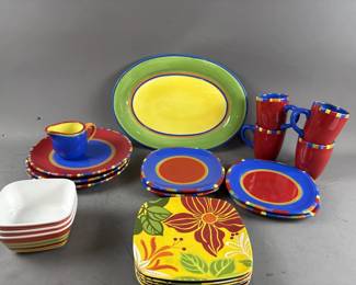 Colorful Dansk Ceramic Dining Ware & More