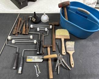 Painting Supplies & Tools Lot