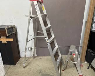 CupRum 6ft Ladder & 26in Step Ladder
