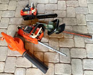 John Deere Chainsaws, Black & Decker Super Sweep & Hedge Trimmer