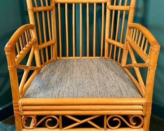 Brighton Style Rattan Armchair