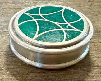 Cristofle Enamel Trinket Box