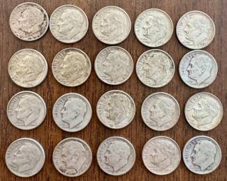 Roosevelt Silver Dimes