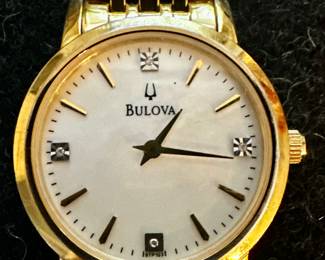 Bulova Donatello Four Diamond Watch