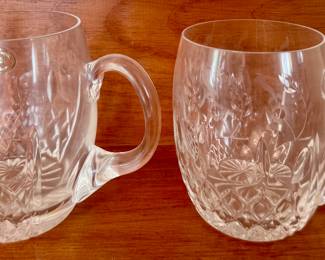 Rogaska Crystal Beer Mugs