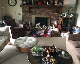 Living Room Decor and Holiday Decor