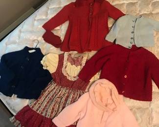 Beautiful Vintage baby and toddler clothes in great condition