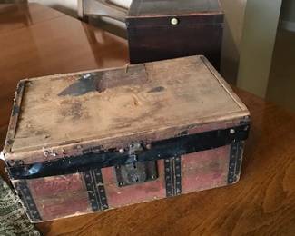 1880s TobaccoStorage Boxes from Denmark