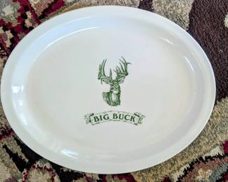 Big Buck vintage platter.!