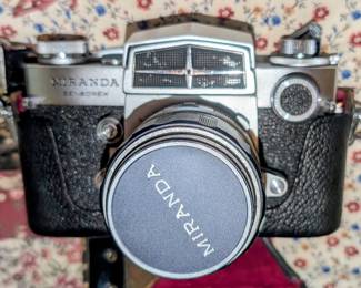 Vintage Miranda camera.