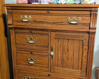 Lexington 6 drawer tall dresser.