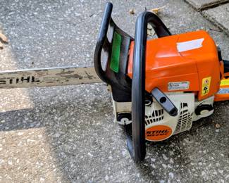 Stihl chainsaw.