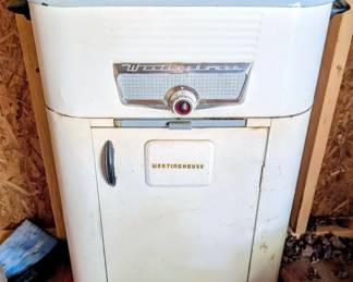 Vintage Westinghouse roaster with original stand.