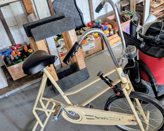 Vintage Sears exercise bike! 😁