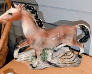 1950s Lane& company horse TV lamp.