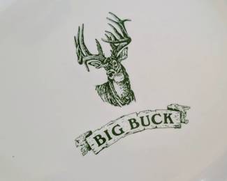 Big Buck vintage platter